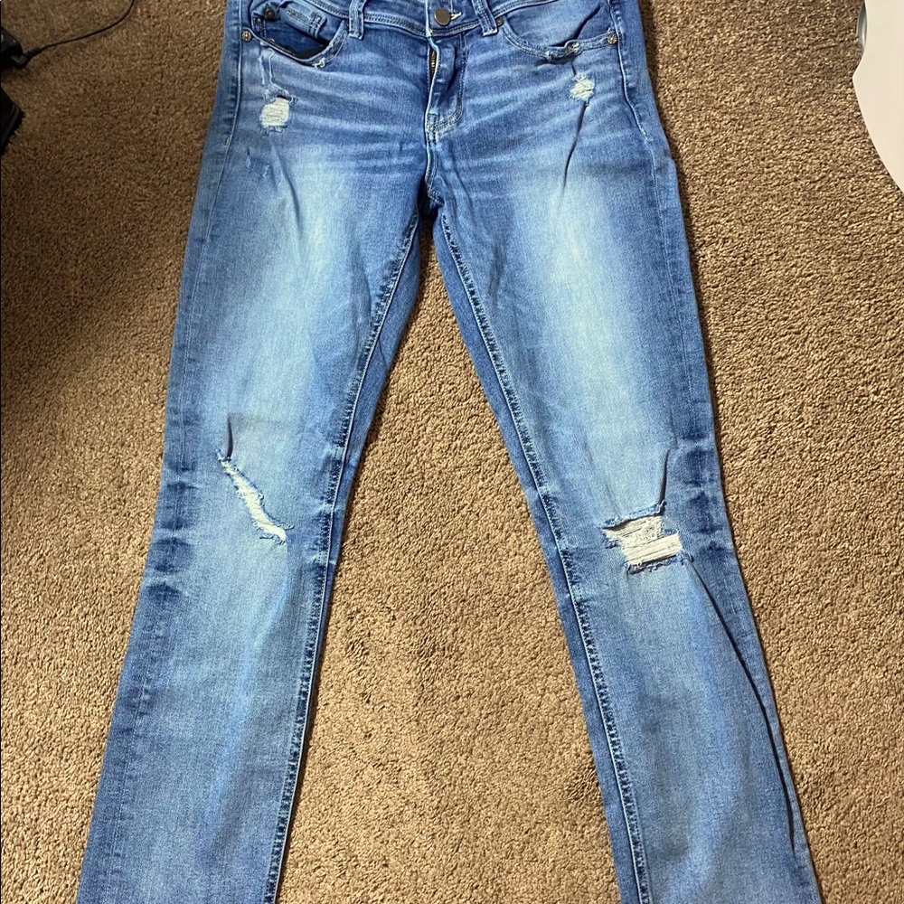 Buckle Black Jeans